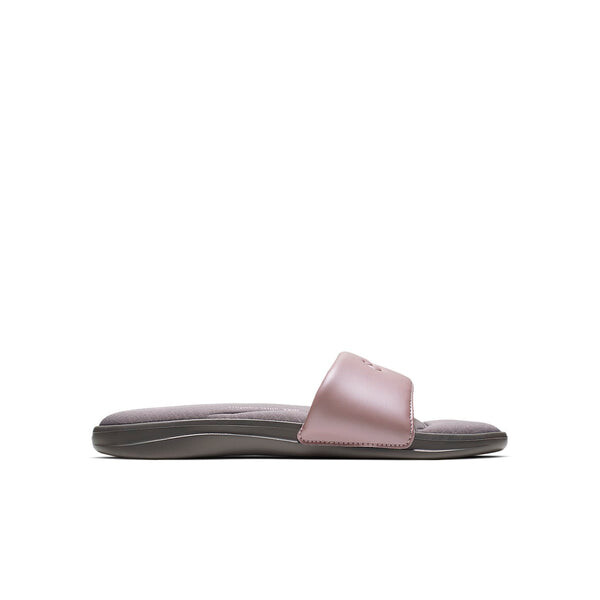 Тапочки ultra comfort3 slide slippers grey/pink Nike, серый — фото 2