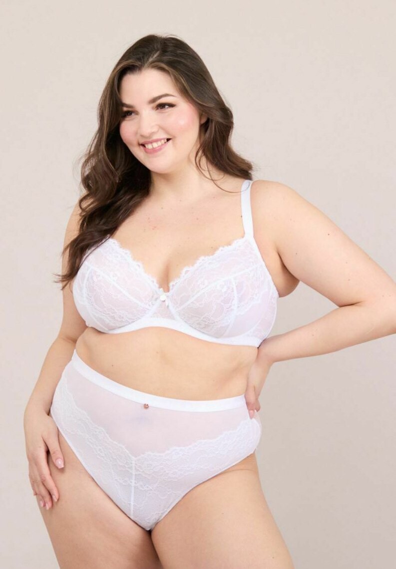 

Бюстгальтер на косточках Oola Lingerie, белый