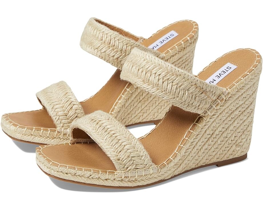 

Туфли Steve Madden Icey Wedge Sandal, цвет Raffia