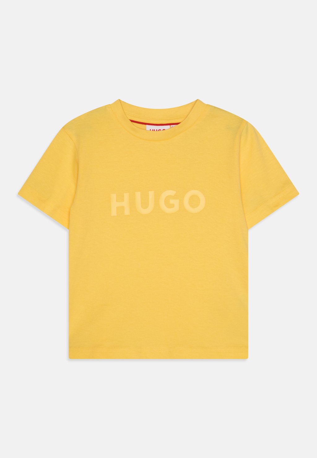 

Футболка с принтом SHORT SLEEVES TEE HUGO Kids, желтый