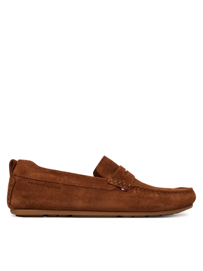 Tommy Hilfiger Мокасины Core Hilfiegr Suede Driver FM0FM05789 Ecru