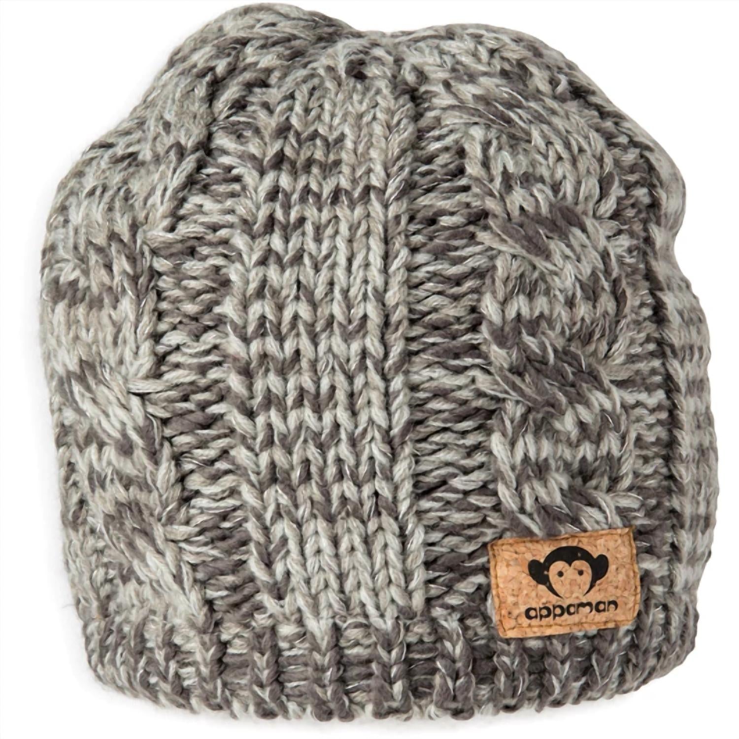 

Детская зимняя шапка Pricilla в цвете Heather Grey Appaman