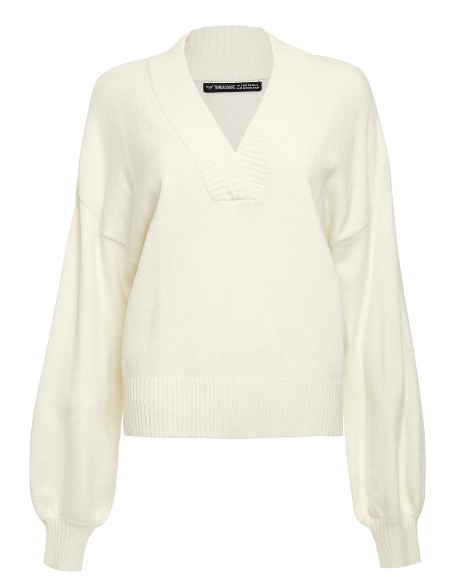 

Свитер Threadbare Fleur, кремовый