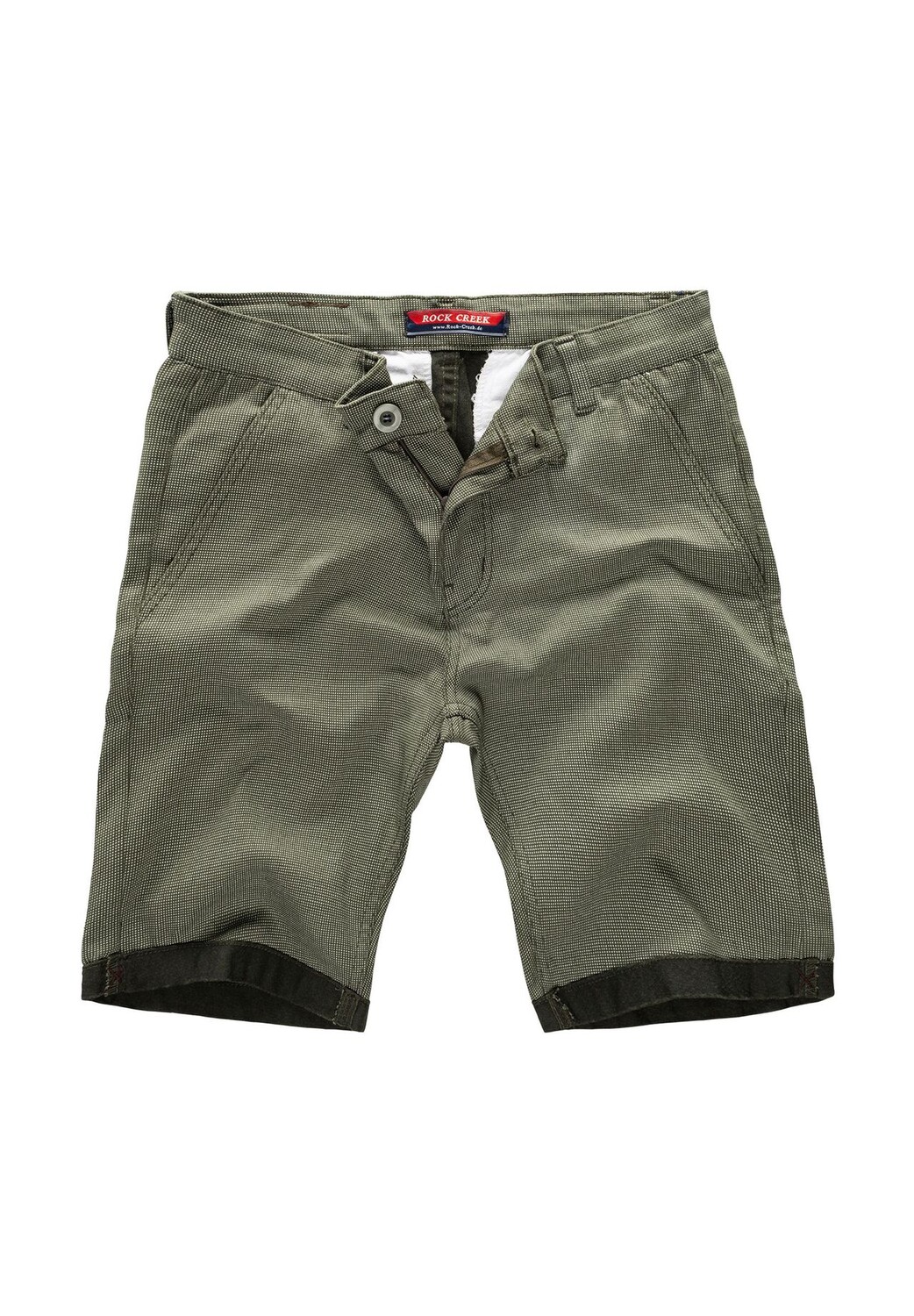 

Шорты Chino Stretch Slim Fit Rock Creek, зеленый