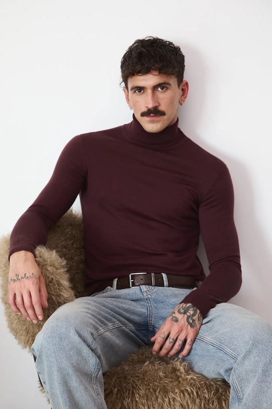 

Свитер из мериносовой шерсти Medicine, коричневый