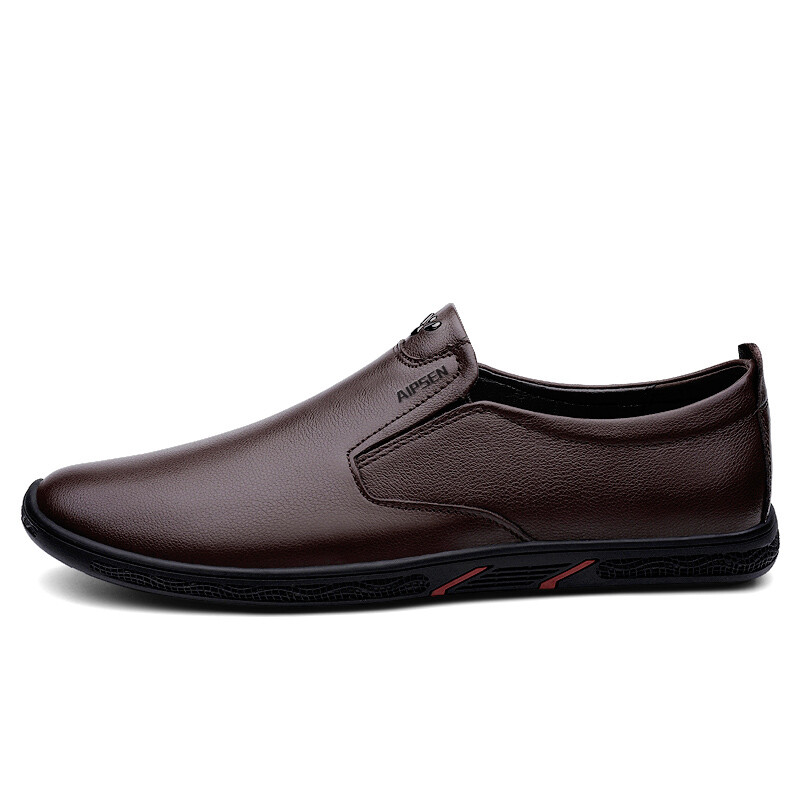 

Туфли Men"s Casual Men Low-Top Brown Aipsen