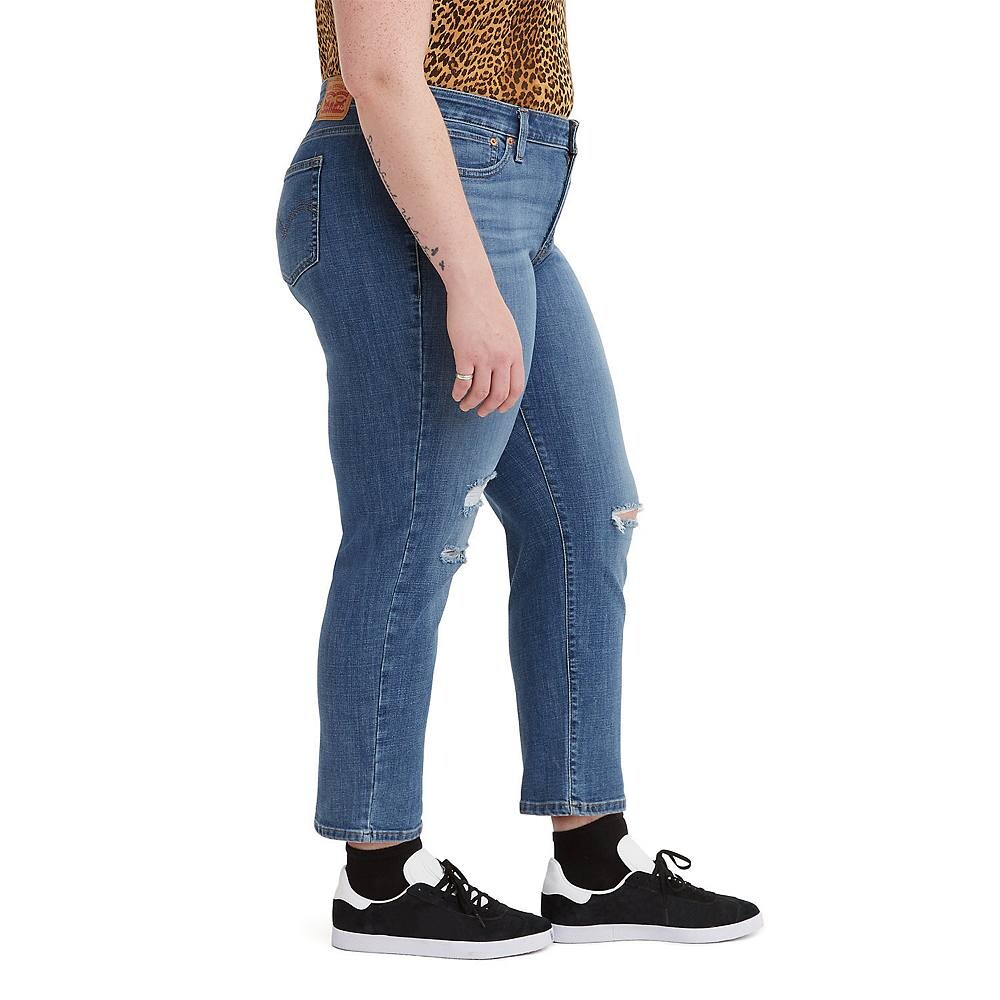 Джинсы-бойфренды Levi's больших размеров, цвет Night Is Young — фото 3