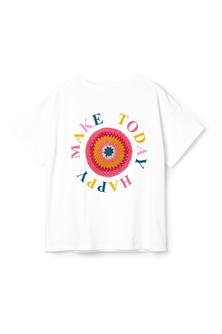 

Футболка с надписью Desigual, белый