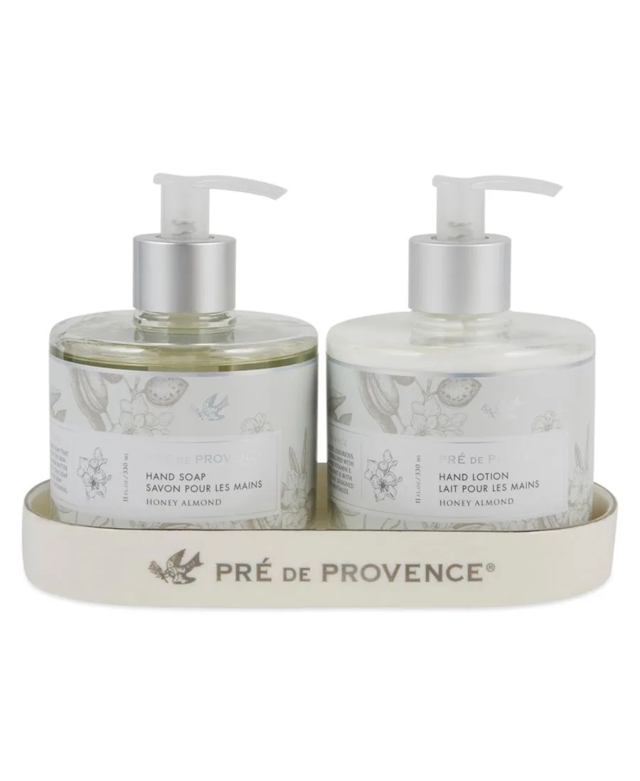 Лосьон для рук Pre de Provence Heritage 11 жидких унций, ландыш European Soaps, Honey Almond — фото 2