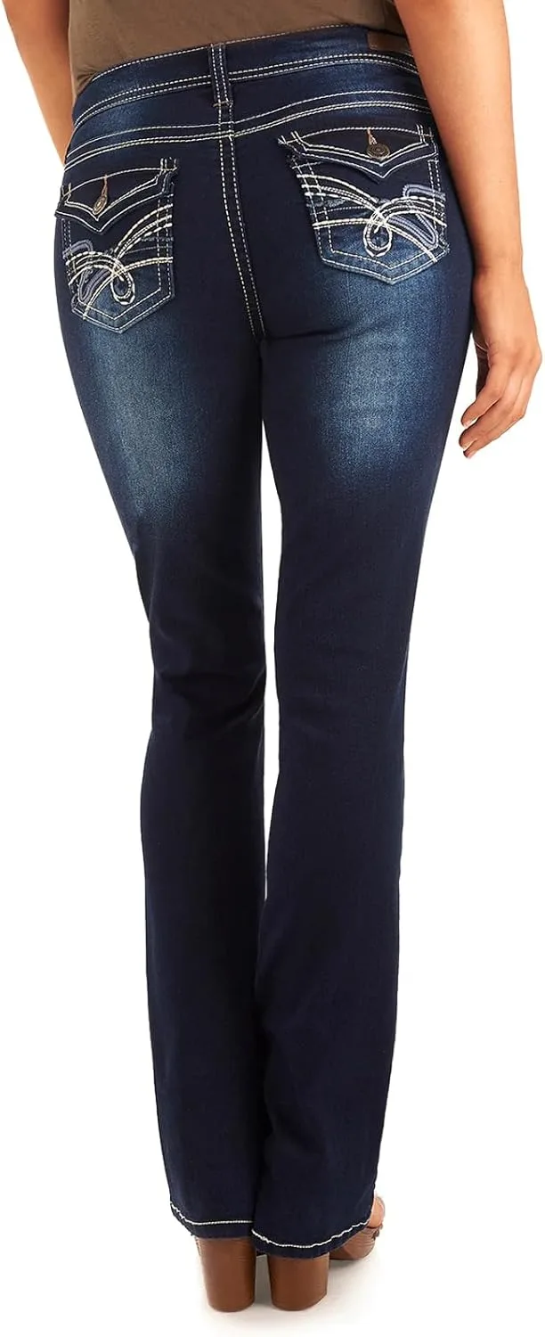 

Jack David Women's Plus Size Stretch mid Rise Джинсы IVE JEANS by Jack David