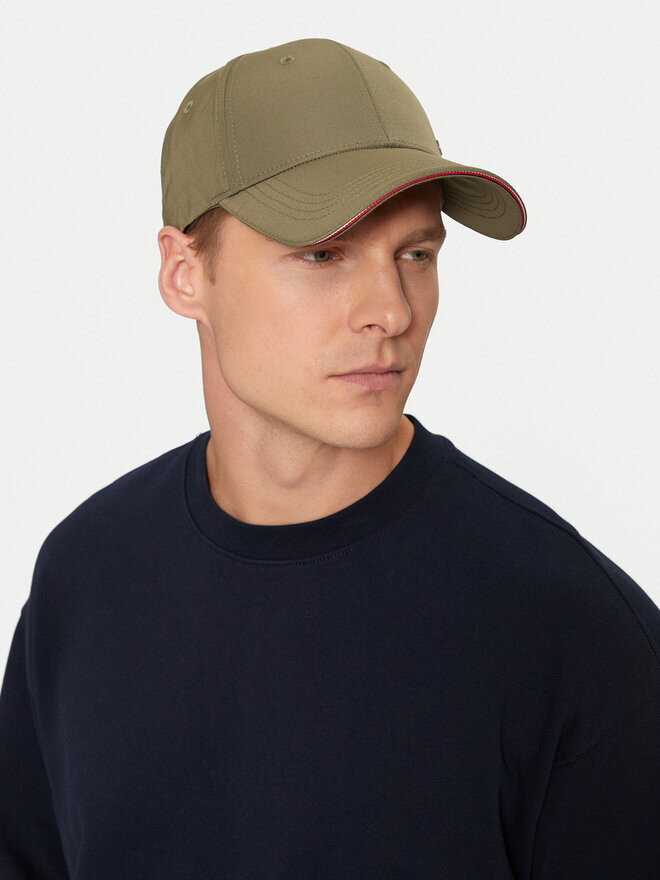 

Бейсболка Tommy Hilfiger Corp 6 Panel AM0AM13336, зеленый
