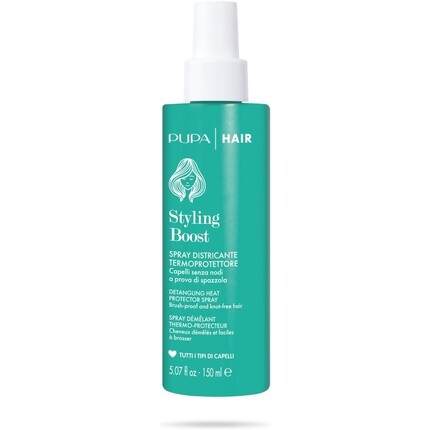 

Pupa Hair Styling Boost Распутывающий спрей-термопротектор для всех типов волос 150мл
