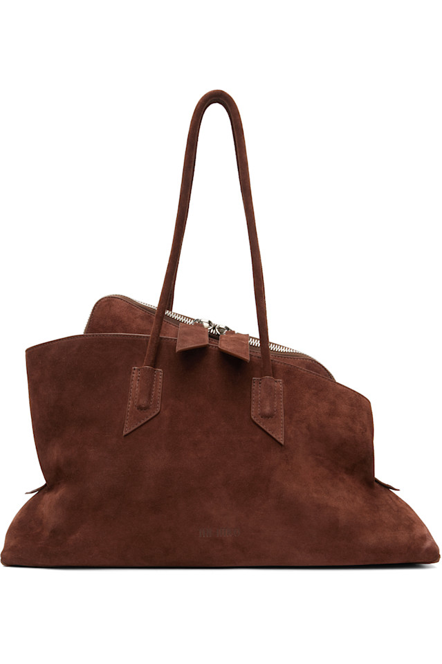 

The Attico Светло-Коричневая сумка 'la passeggiata' среднего размера с верхней ручкой