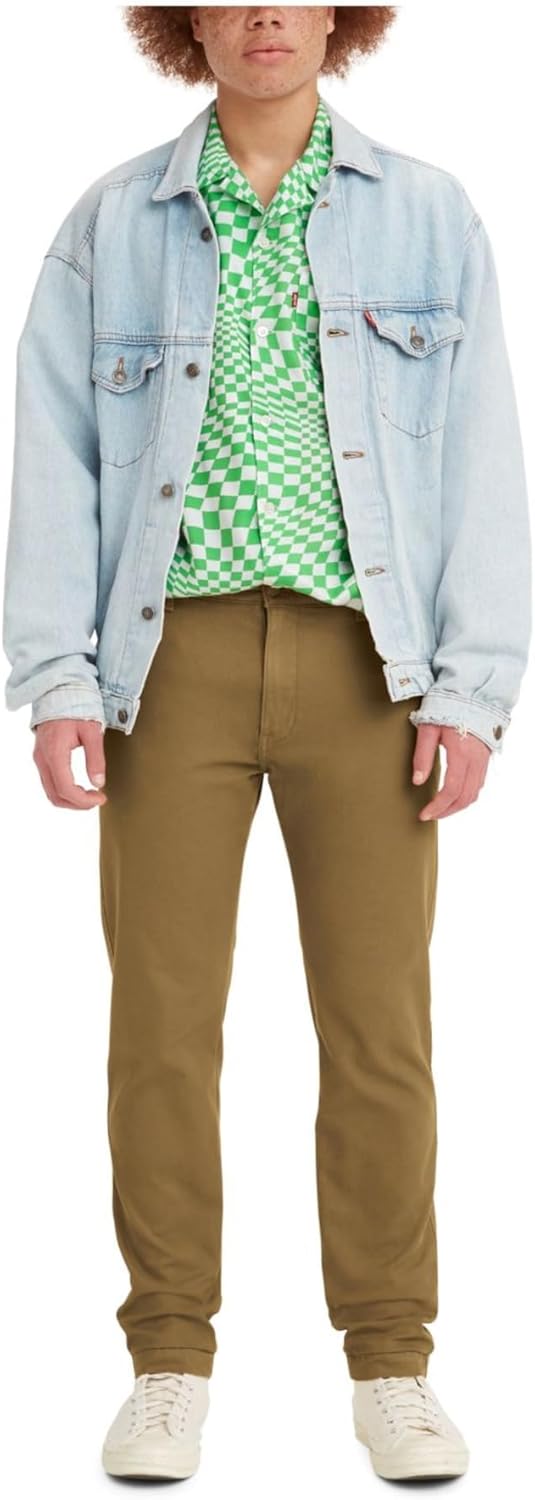 

Мужские брюки Levi's XX Chino Std II, British Khaki Worn In Garment Dye