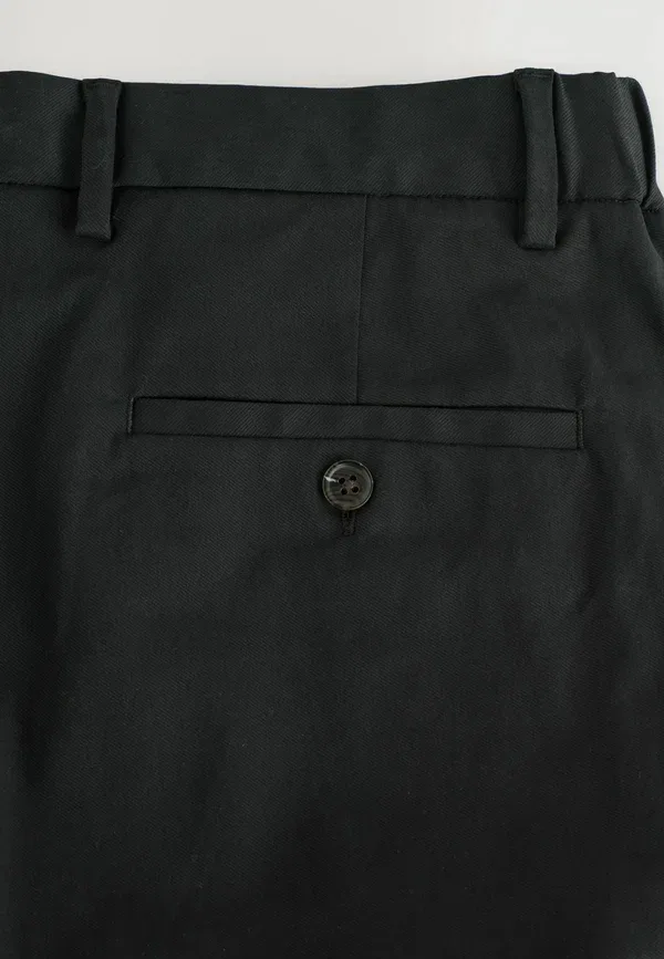 Брюки чинос Regular fit smart with stretch Next, черный — фото 3