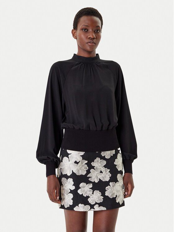 

Блузка regular fit 78LZH French Connection, чёрный