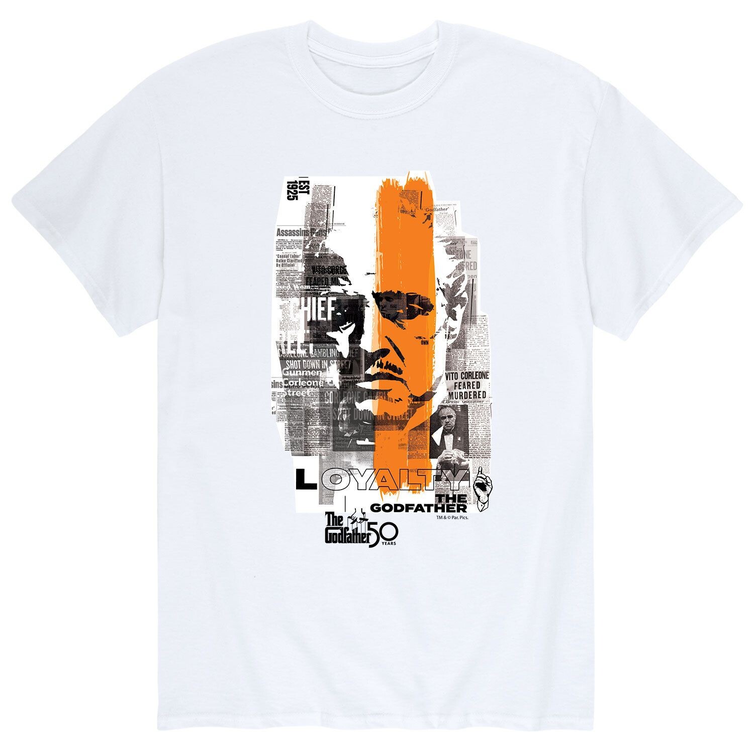 

Мужская футболка лояльности The Godfather Licensed Character