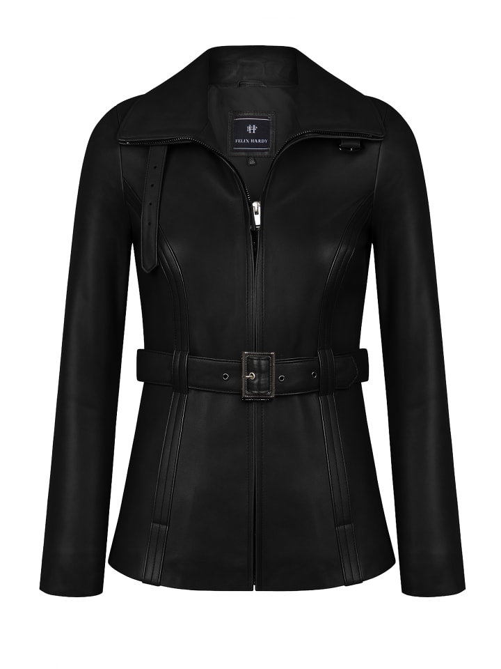 

Felix Hardy Черная кожаная куртка