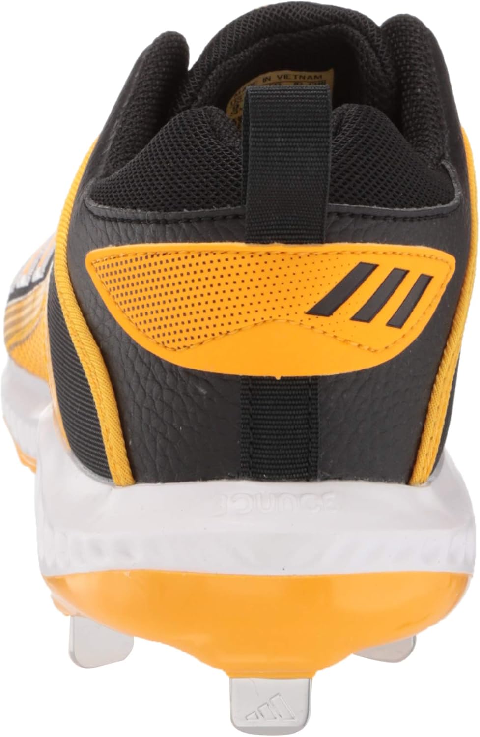 Мужские бейсбольные кроссовки Adidas FV9348, белый/черный/золотой — фото 3