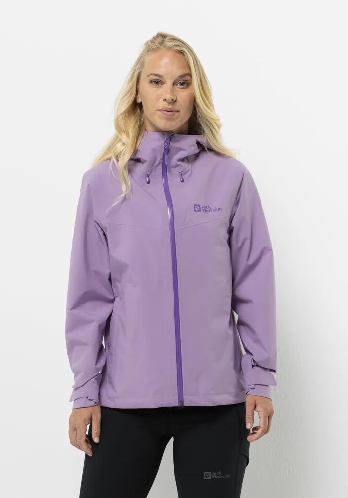 

Функциональная куртка Jack Wolfskin "HIGHEST PEAK 3L JKT W", с капюшоном, цвет Velvet