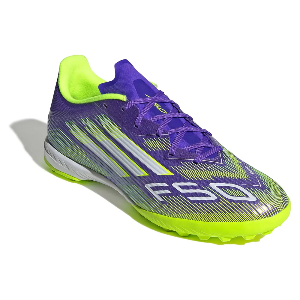 Футбольные бутсы adidas F50 League TF, фиолетовый — фото 4