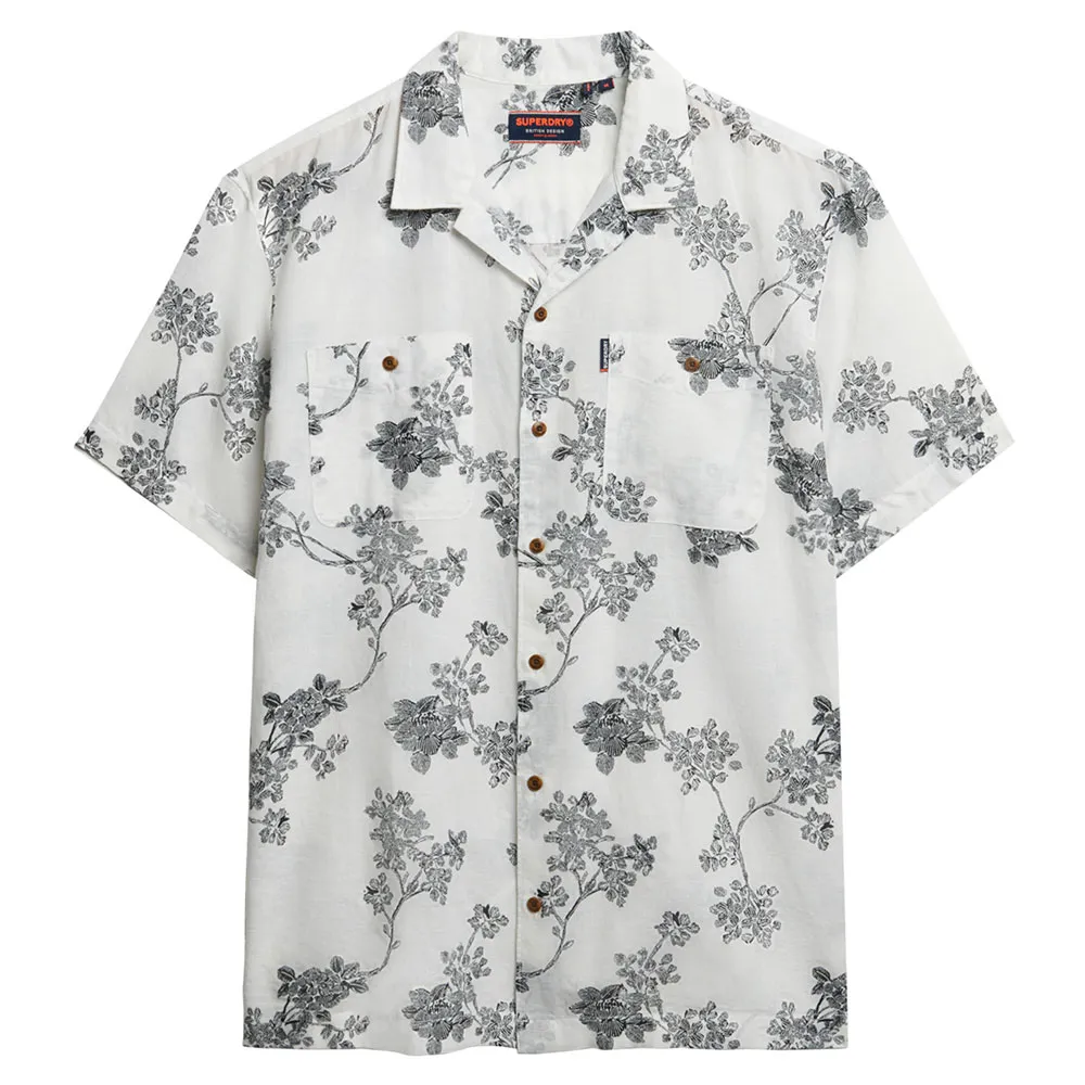 

Рубашка с коротким рукавом Superdry Beach, белый