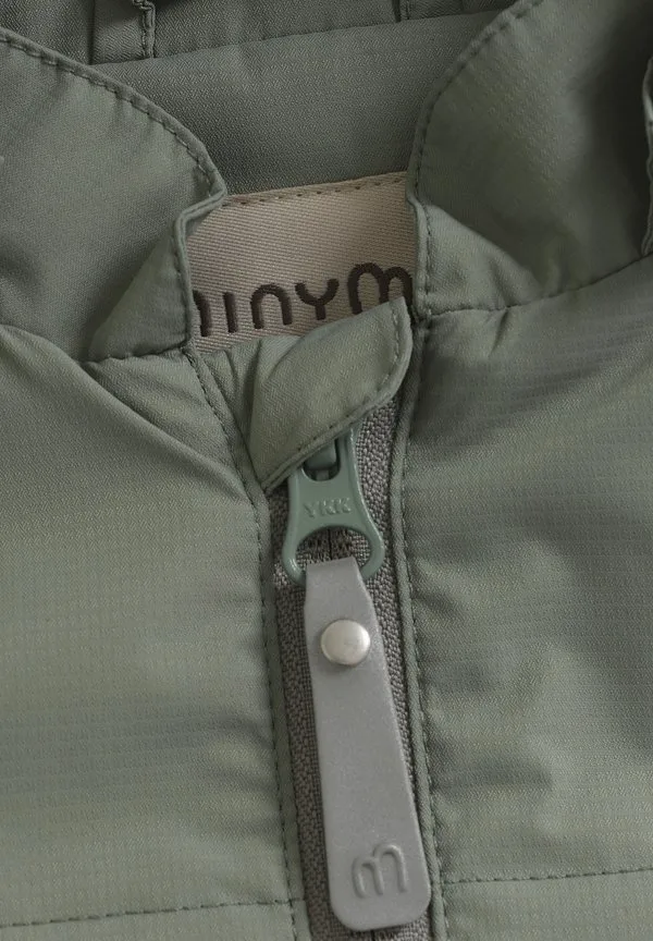 Прочная водонепроницаемая куртка Minymo, Mottled Green — фото 4