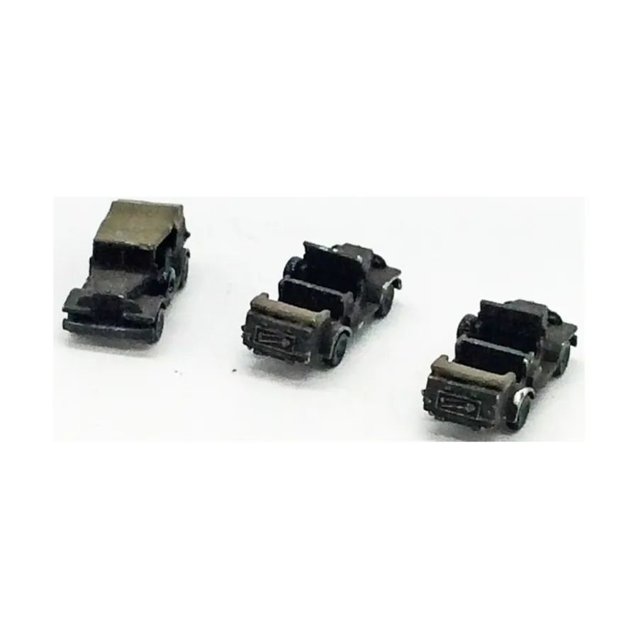 

WC-56 Dodge Command/Recon Collection #1, WWII Micro Armour - United States - Loose Miniatures (1:285)