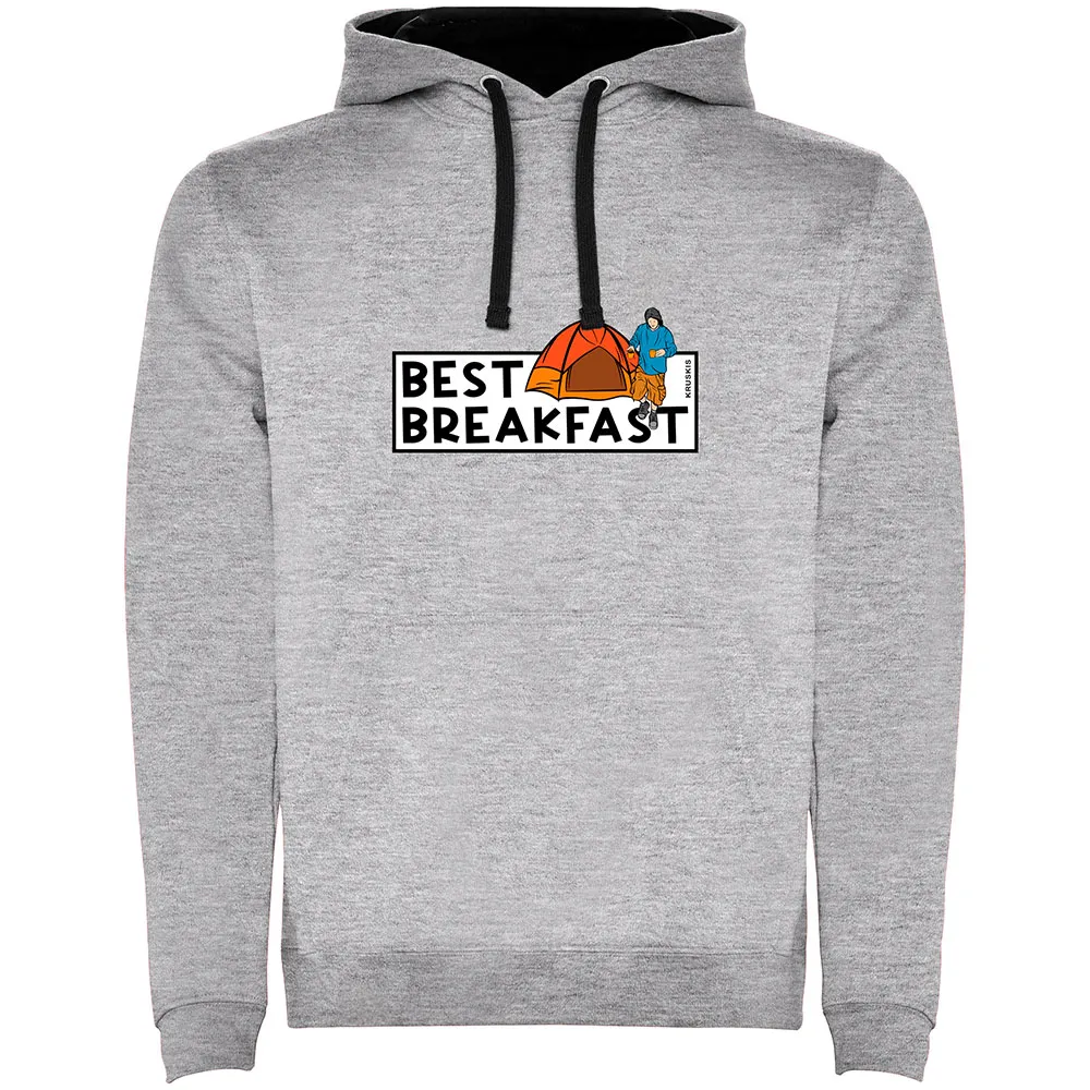 

Худи Kruskis Best Breakfast, серый