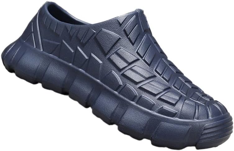 

Мужские прочные рабочие ботинки- нескользящие, удобные кроссовки для поваров и кухонных работников на все сезоны Fmshi, синий