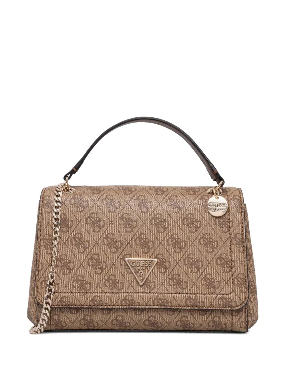 

Сумка-сэтчел Noelle GUESS USA, коричневый