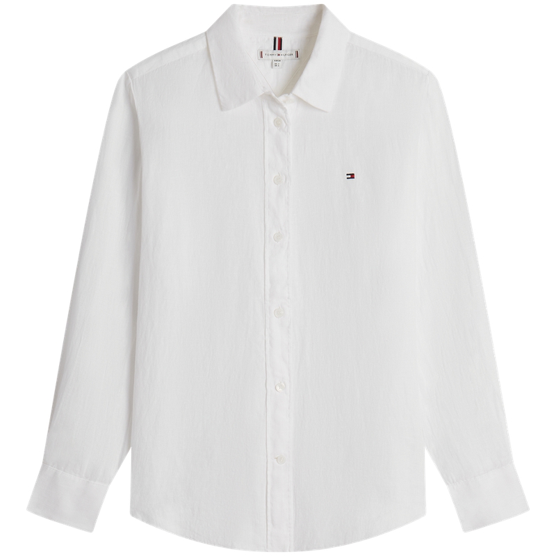 

Рубашка женская с лацканом Lapel Moderate Tommy Hilfiger, белый ycf