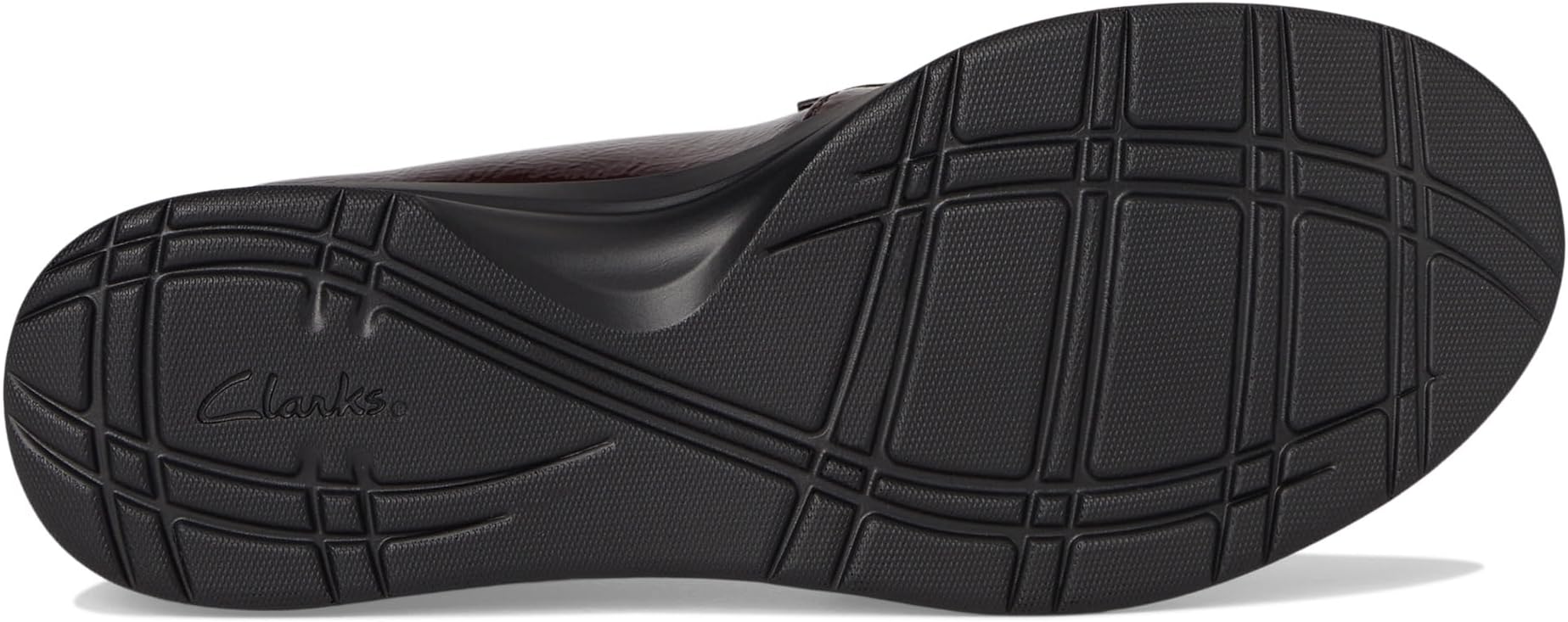 Лоферы Clarks Ellowyn Penny, цвет Wine Crinkle Patent Synthetic — фото 3