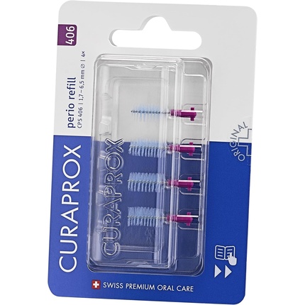 

CPS 406 Perio Сменный стержень фуксия - упаковка из 4 шт Curaprox