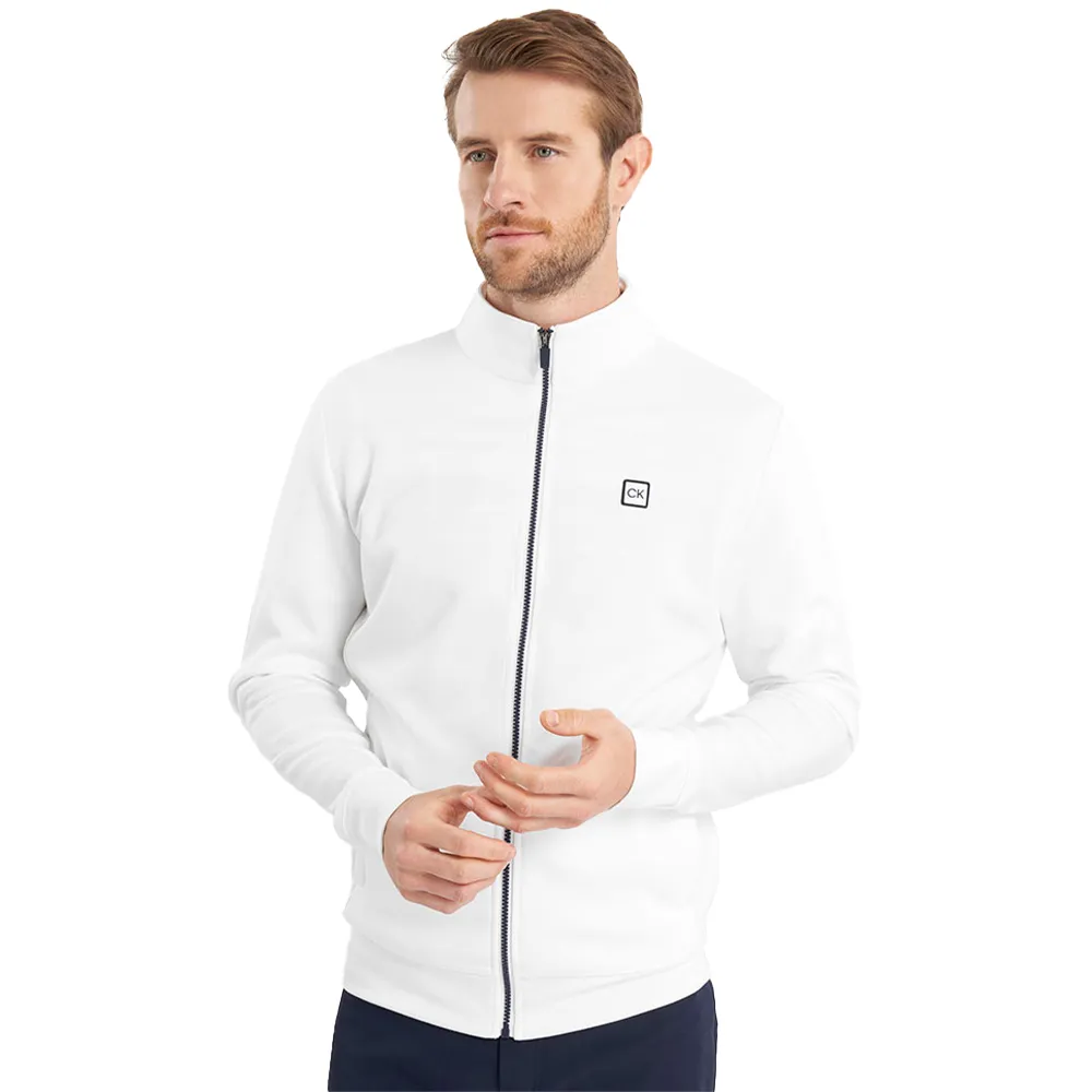 

Толстовка Calvin Klein Golf Concord full zip, белый