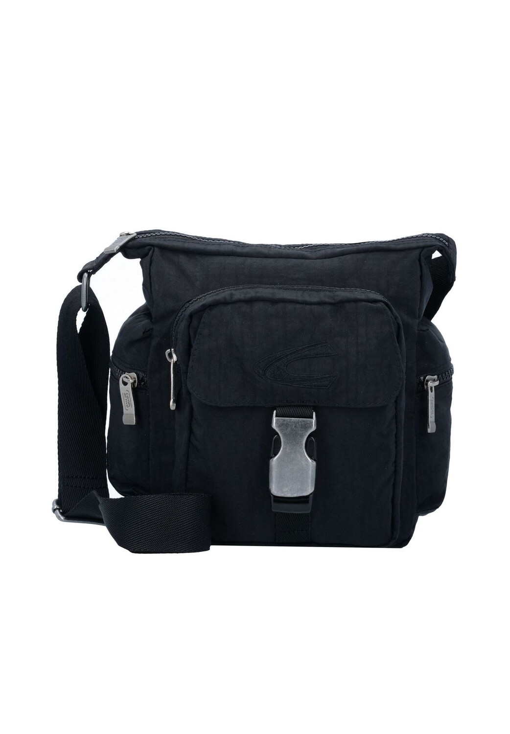 

Сумка через плечо Journey 20 см camel active, черный