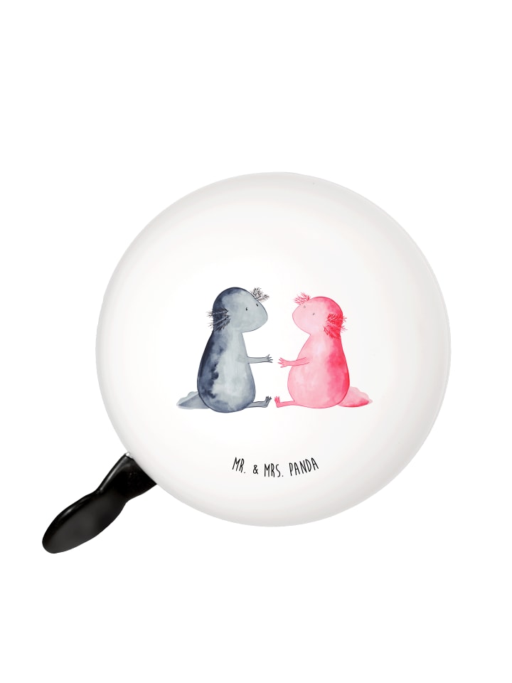 

Mr. & Mrs. Panda Велосипедный звонок Аксолотль Любовь без слов в белом