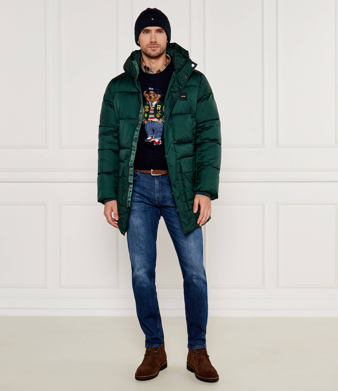 Куртка Calvin Klein Regular Fit, цвет verde bottiglia — фото 2