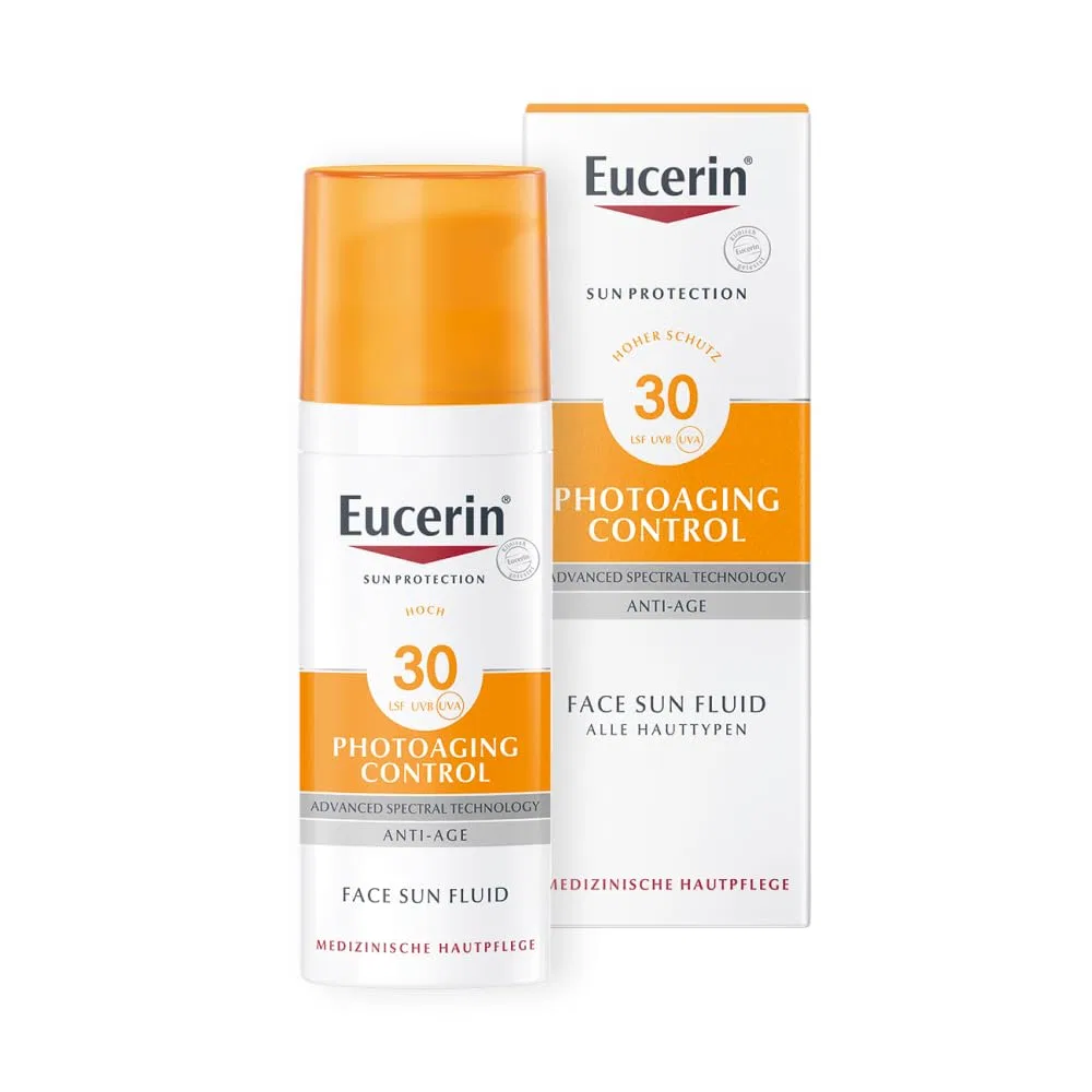 Солнцезащитный флюид для лица «Photoaging Control Face Sun Fluid SPF 30» от Eucerin, 50 мл Eucerin