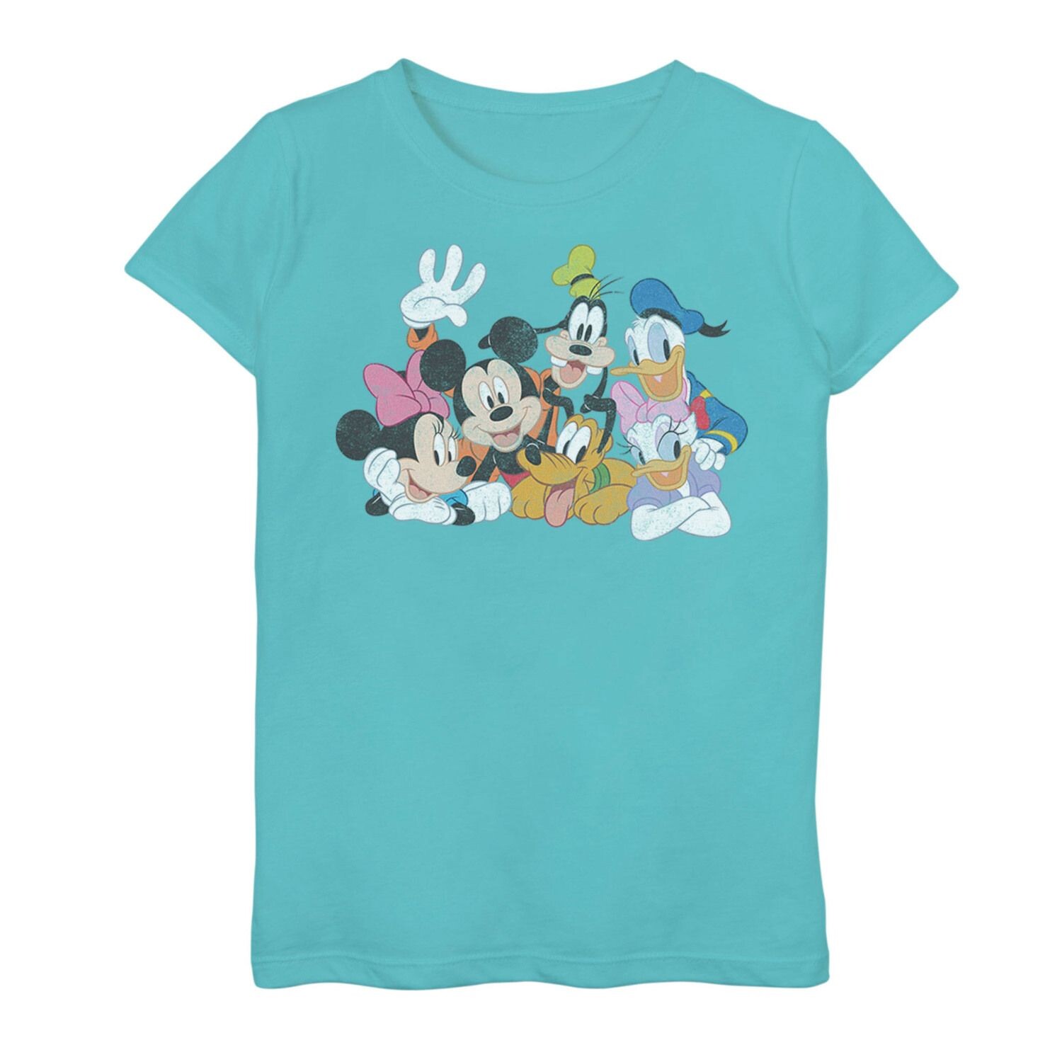 

Классическая футболка с рисунком Микки Мауса Disney для девочек 7–16 лет Disney