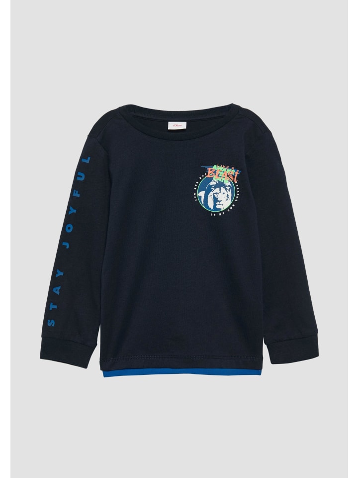 

Футболка s.Oliver, синий