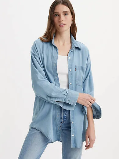 

Лола рубашка на пуговицах Levi's, цвет Hip to Be Square - Medium Wash