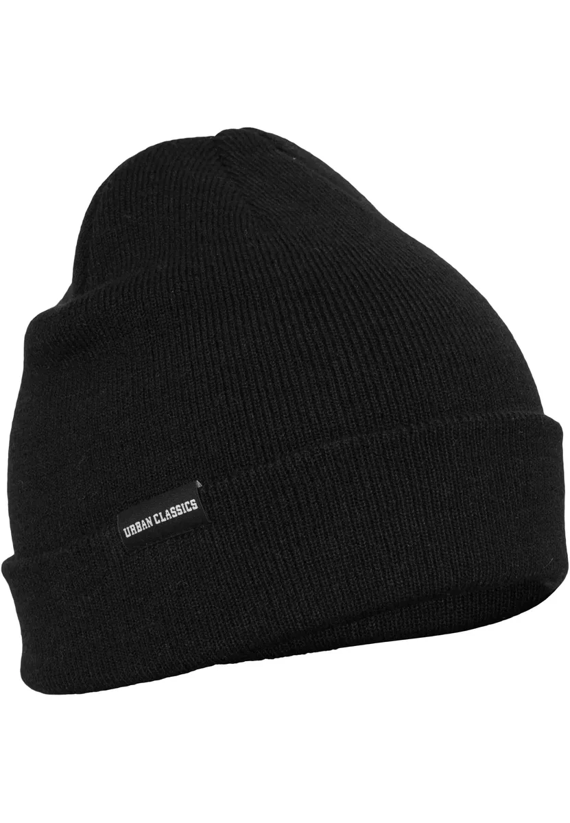 

Шапка URBAN CLASSICS " Urban Classics Unisex Basic Flap Beanie" (1 шт.), черный