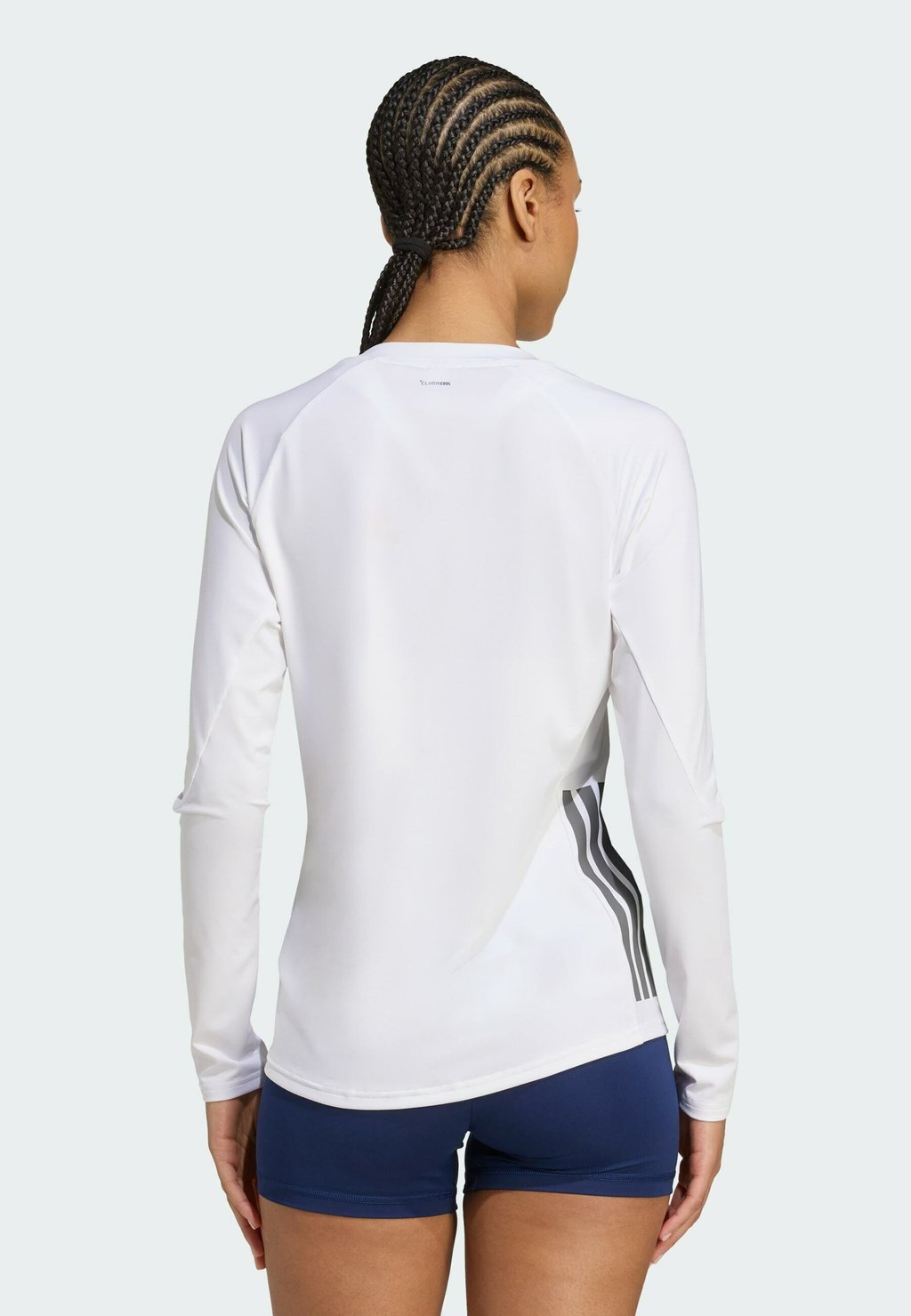 Футболка с длинным рукавом LONG SLEEVE VOLLEYBALL Adidas Performance, белый — фото 2