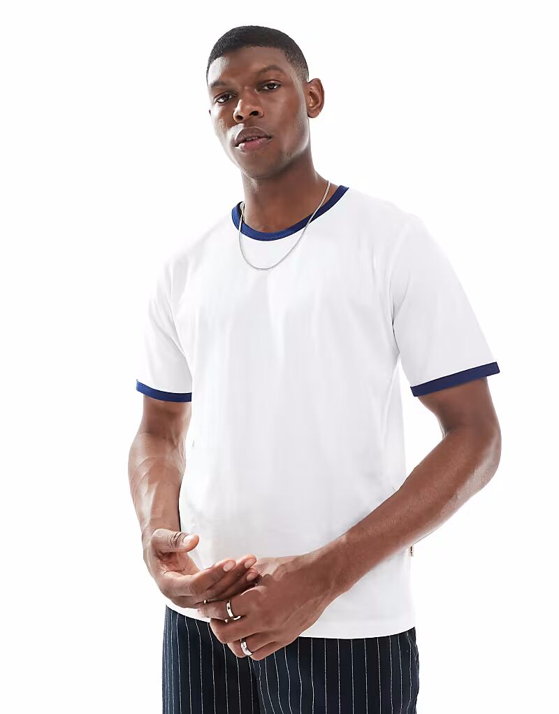 

Футболка Jack & Jones облегающая белая