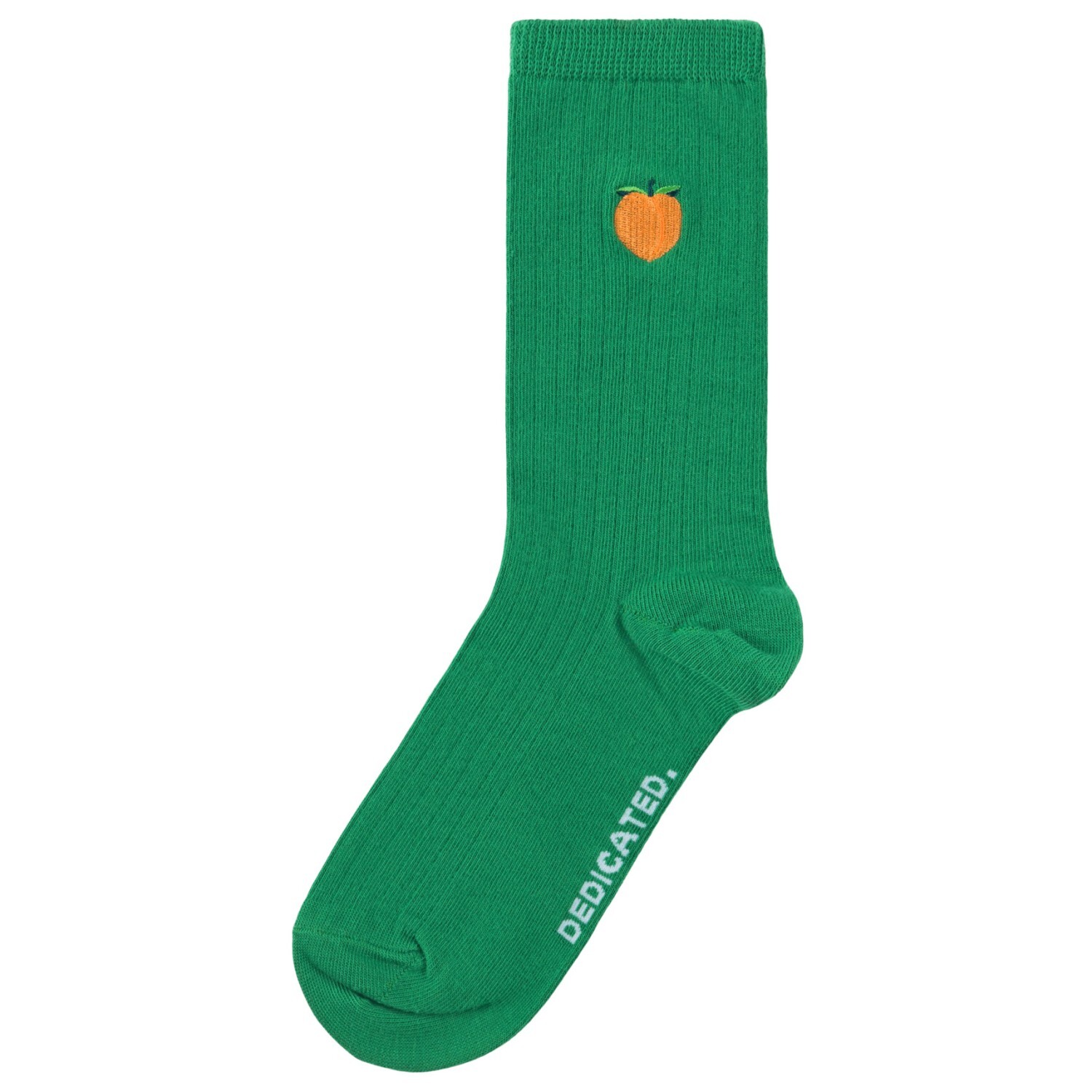 

Многофункциональные носки Dedicated Rib Socks Knivsta Peach, цвет Jelly Green