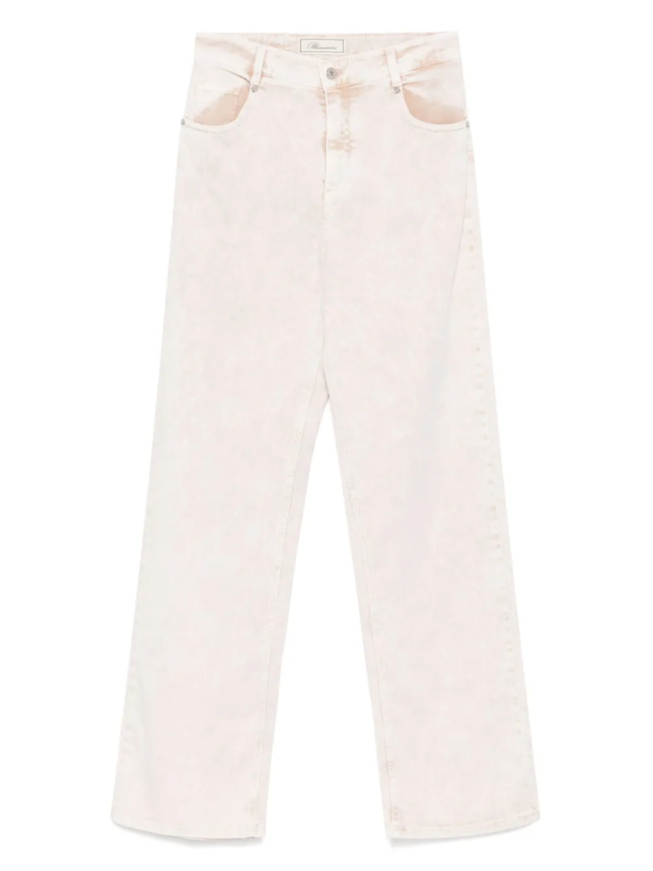 

Стираные джинсы Blumarine, розовый