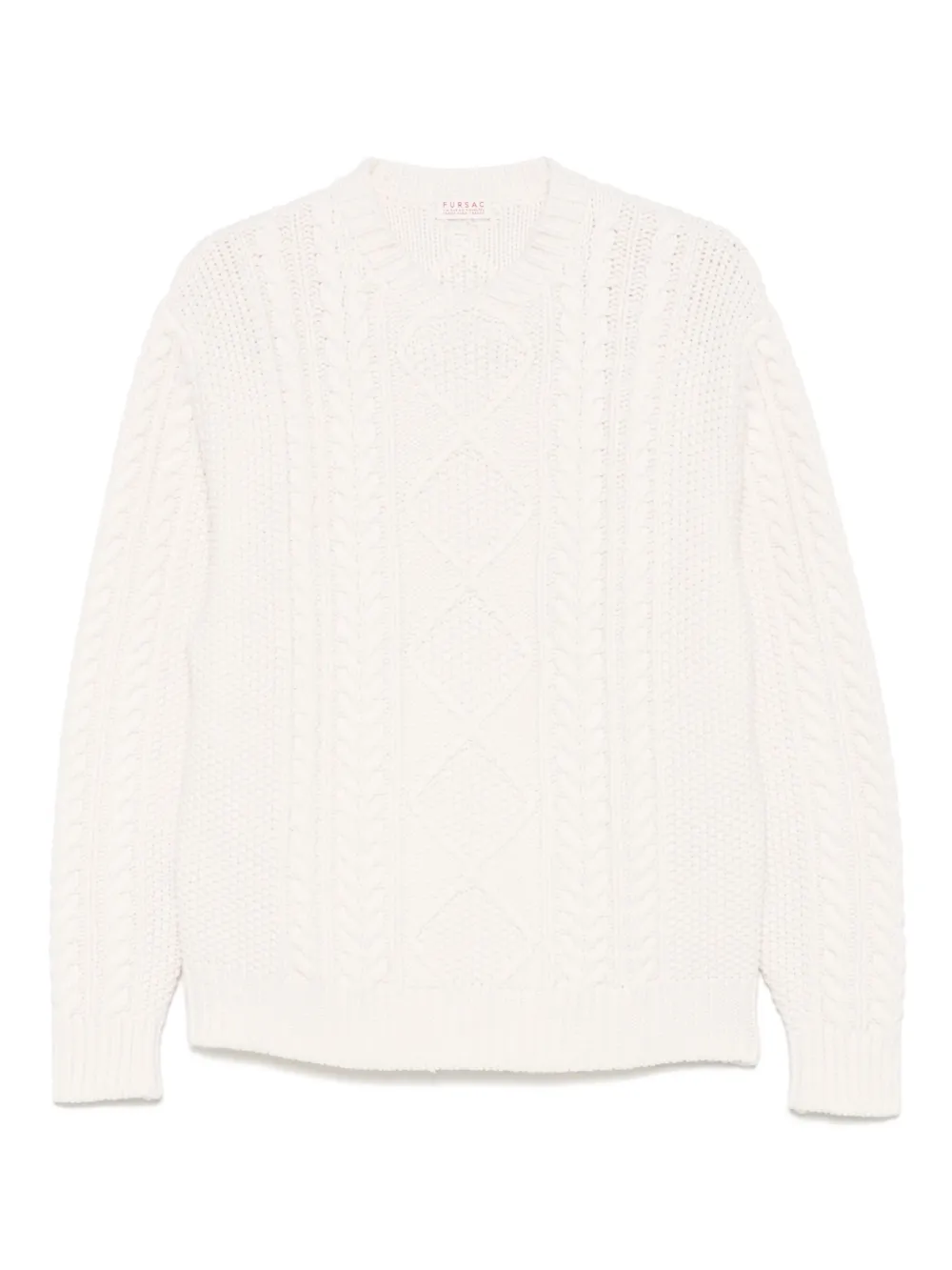 

Свитер из смесовой шерсти Fursac, нейтральный