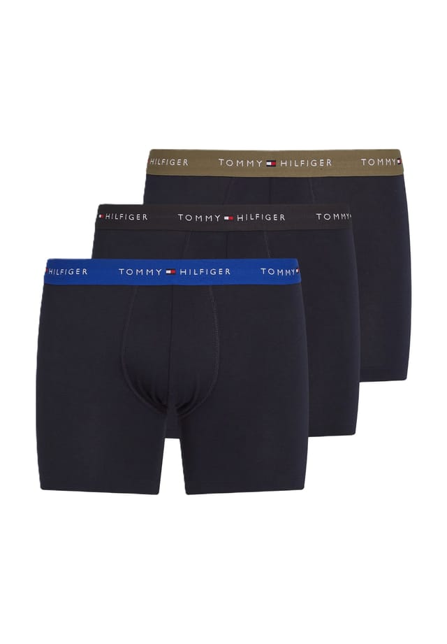 

Фирменные брюки 3 пары пояс с логотипом Tommy Hilfiger, мультиколор