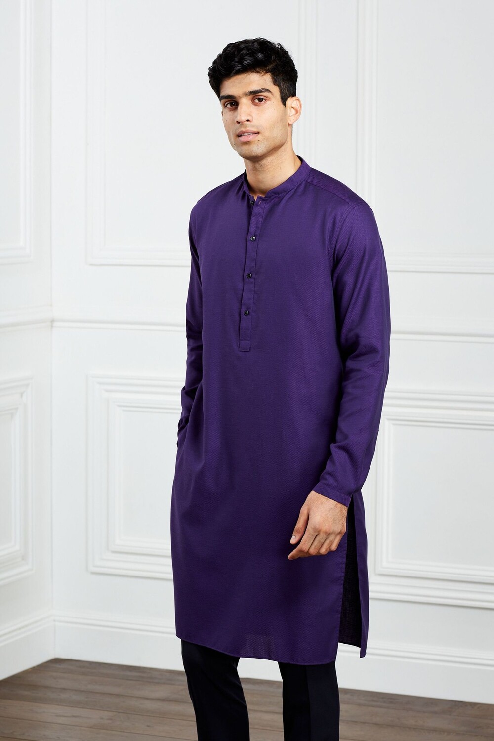 

Мужская фирменная рубашка Kurta Next, фиолетовый